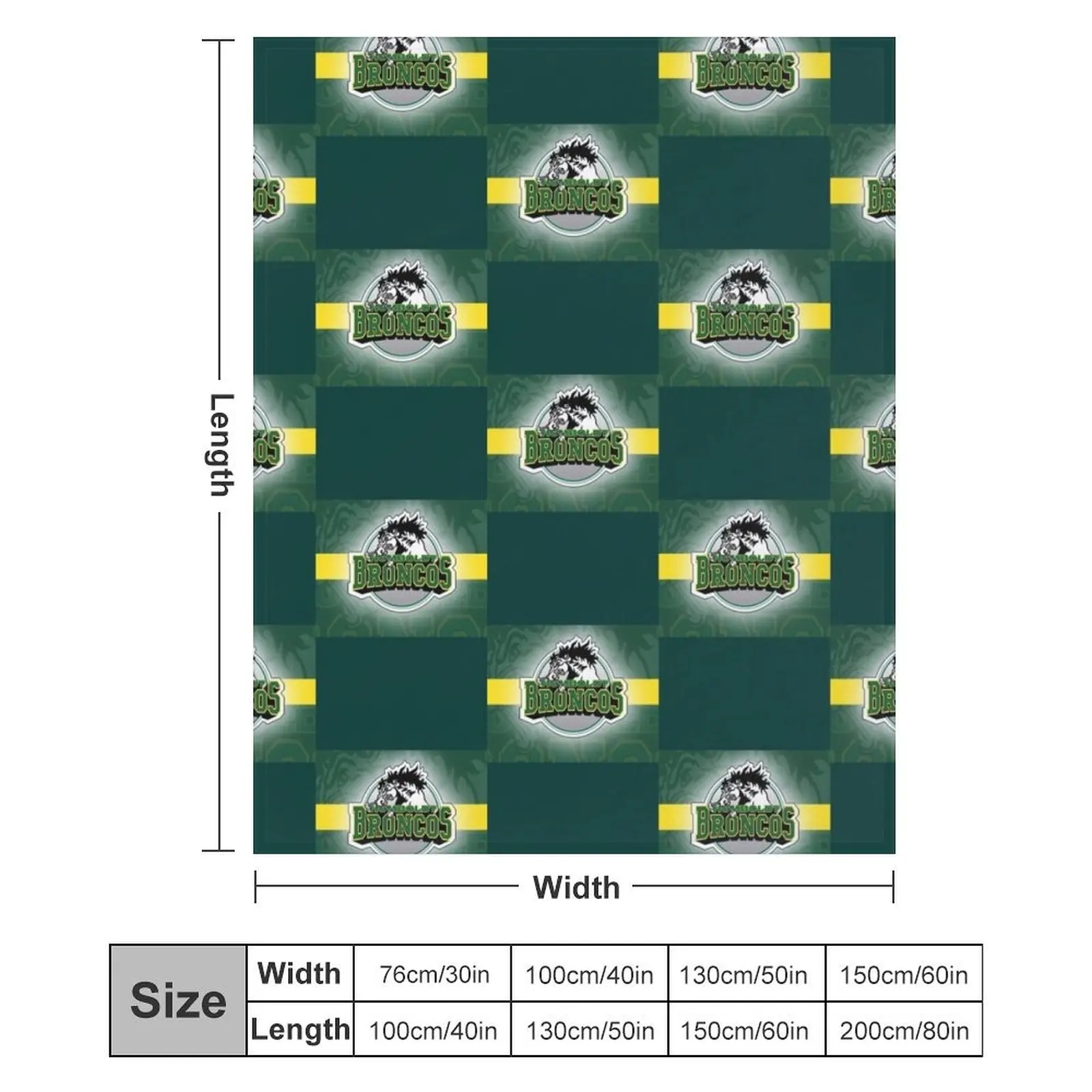 Одеяло Humboldt Broncos