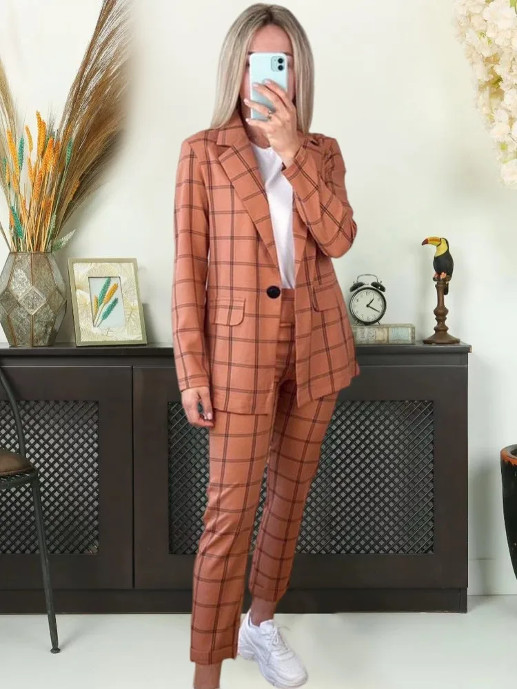 

2 Piece Women Set Dashiki African Clothes 2022 Autumn Winter New Fashion Long Sleeve Top And Pants Suit Party Lady Matching Sets