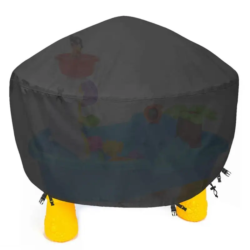 

Kids Water Table Cover Rain Showers Splash Pond Water Table Waterproof Dust Proof Anti-UV Outdoor Toys Cover 34 X 34 X 18inch