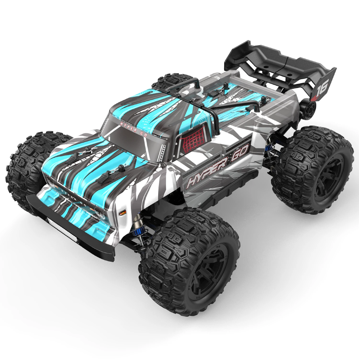 Радиоуправляемый автомобиль MJX Hyper GO H16H H16E вездеход в масштабе 1:16 полноприводный