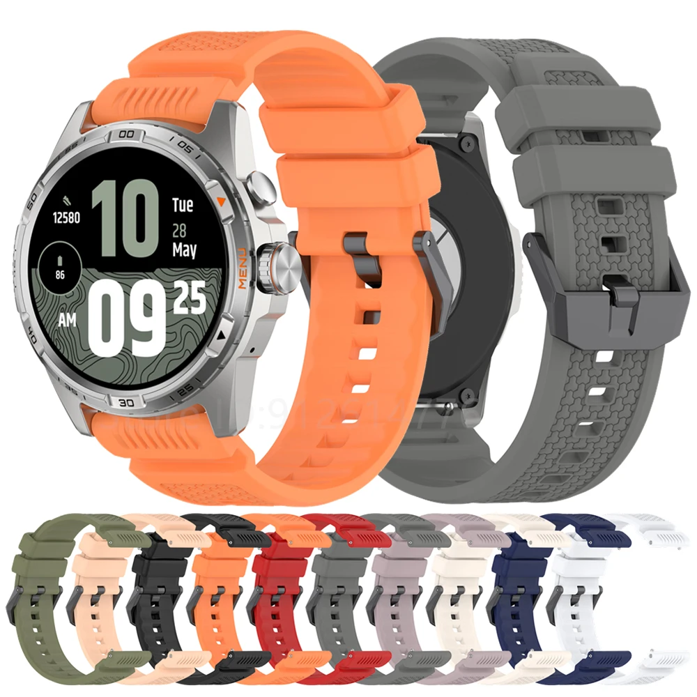 Фото Ремешок 24 мм для Ticwatch Atlas, официальный оригинальный ремешок для часов Ticwatch Pro 5, эндуро, умный ремешок для часов, браслет Correa №1