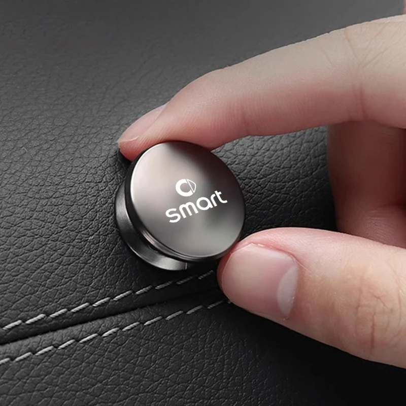 2/4 шт. мини-металлический крючок для хранения салона автомобиля аксессуары Smart