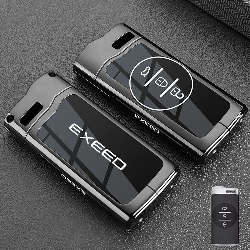 

Чехол для автомобильного ключа Chery Exeed TXL TX LX CMD, чехол для дистанционного украшения, брелок для ключей, кольцо-держатель, брелок, аксессуары для интерьера