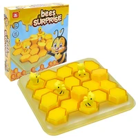 montessori bee puzzle board game breakthrough toys logical thinking bees beehive assembled bee collecting honey clearance toys