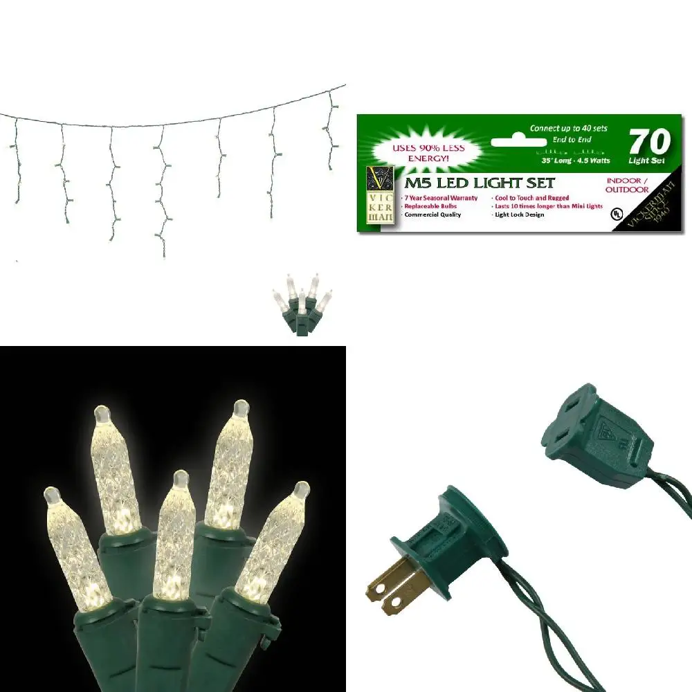 

ooor for Patios, Garden & Home Decor Festive, Sparkling LED String Lights Decorations for Holidays, Weddings & Outdoor Backyards