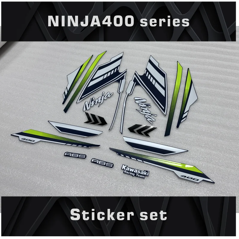 

For Ninja 400 2020 High Quality Protector Decoration Decals Fit Ninja400 Motorcycle Green Fairing Full Kit Stickers