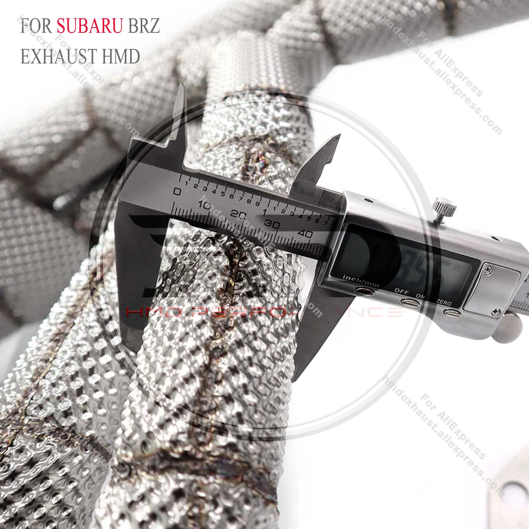 Даунпайп выпускного коллектора HMD для Subaru BRZ с коллектором каталитического