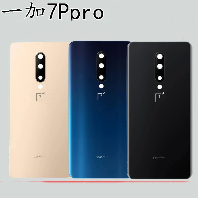 

Стеклянный чехол для Oneplus 7 Pro 6,67 дюйма, задняя крышка для Oneplus 7 Pro, крышка для аккумулятора oneplus 7pro, чехол для корпуса с объективом камеры