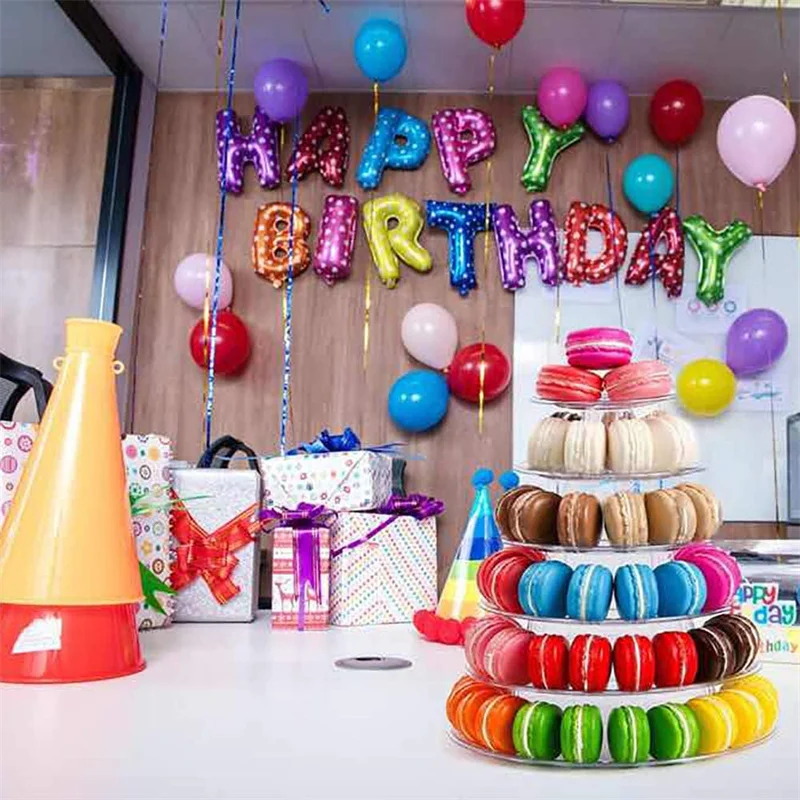 6/10 ярусов демонстрационная стойка для макарон прозрачная башня макарона поднос