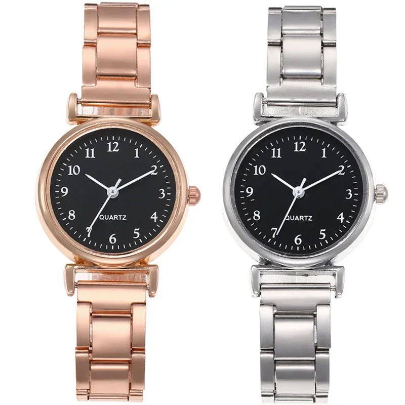 YIKAZE женские часы легкие роскошные кварцевые наручные из нержавеющей стали