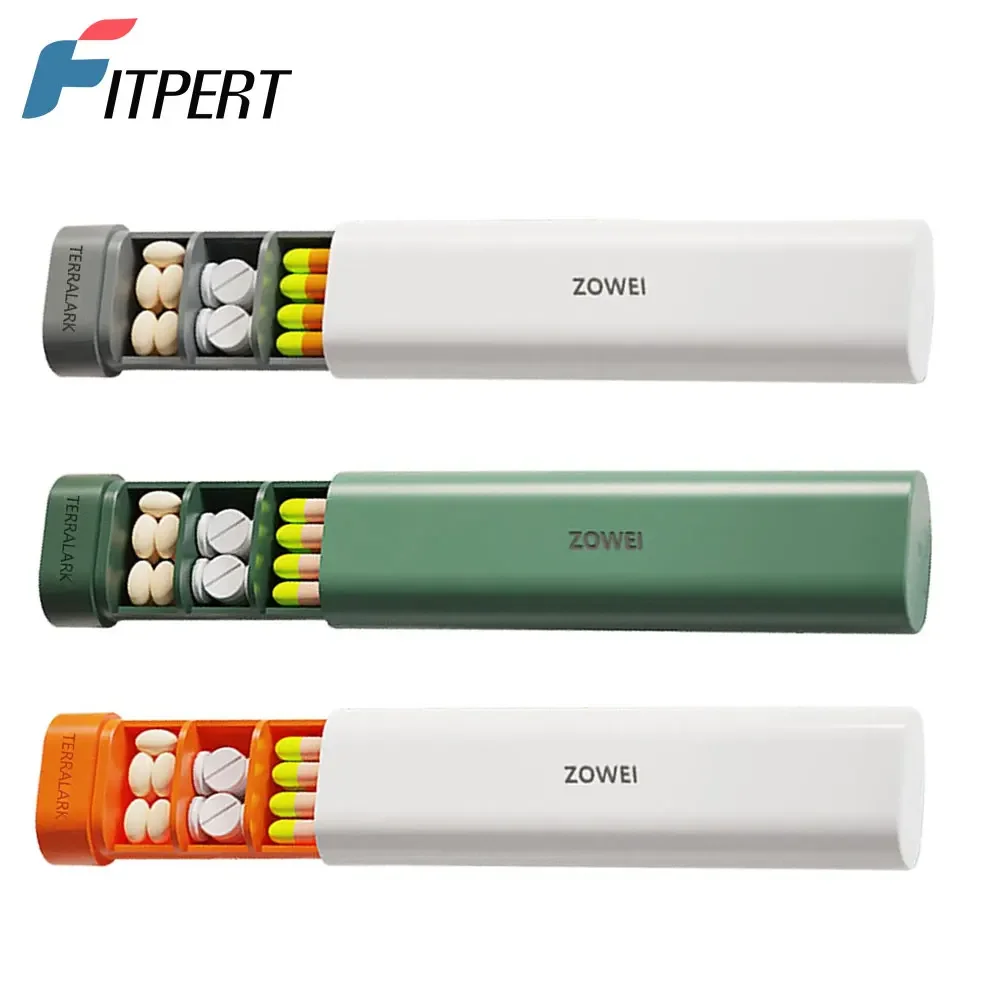 Еженедельный органайзер для таблеток путешествий ежедневная милая коробка на 7