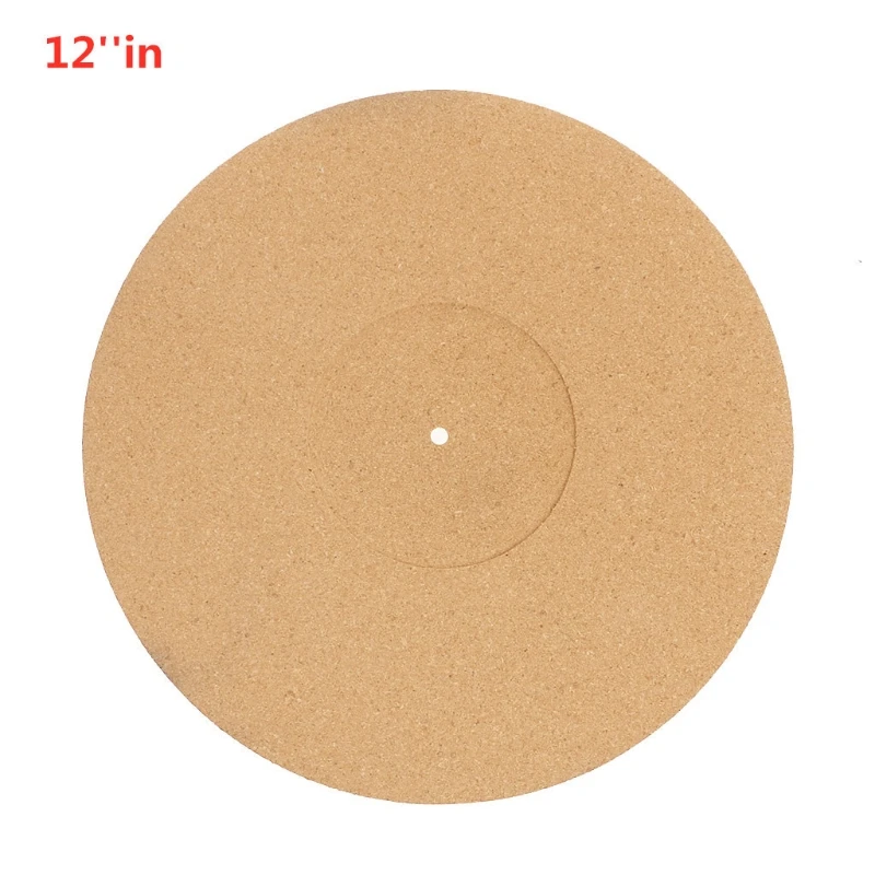 Cork Turntable Mat Platter Slipmat for 12