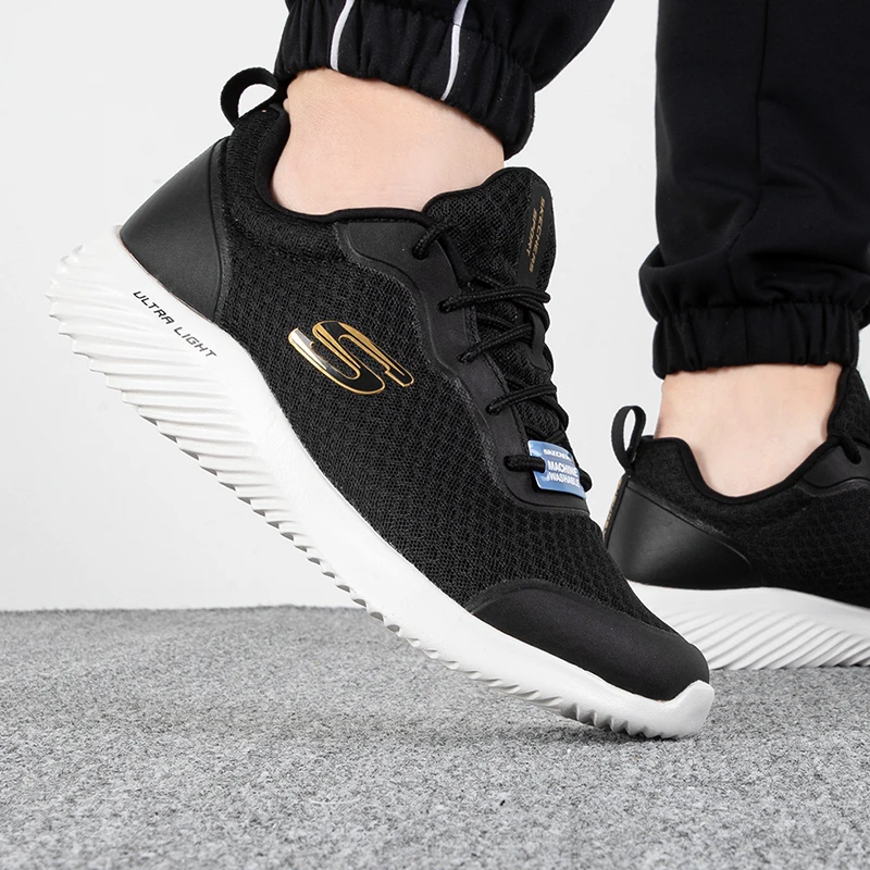 Мужская обувь SKECHERS простая легкая износостойкая с низким верхом спортивная и