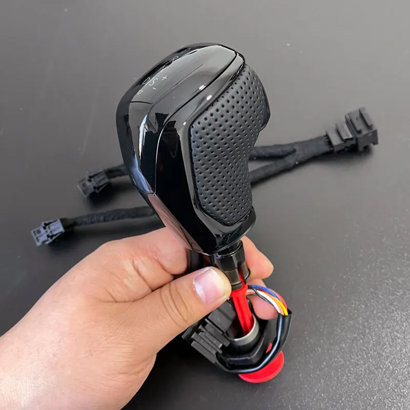 Автоматическая электронная светодиодная ручка переключения передач для Volkswagen Tiguan Golf Touareg Sharan Cc Passat Scirocco для сиденья Skoda Octavia