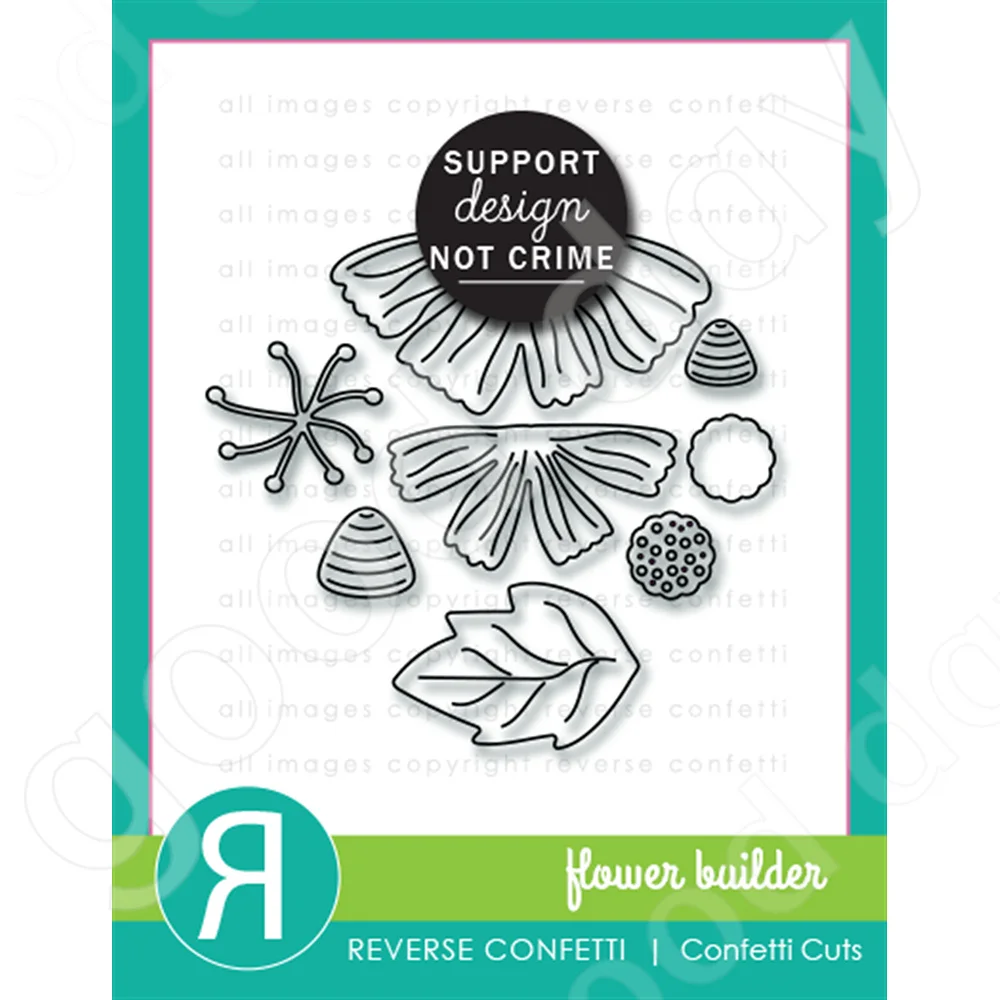 

Arrival Leaves Petal Tree Cutting Dies Stamps Scrapbook Diary Decoration Stencil Embossing Template Diy Greeting Card Handmade