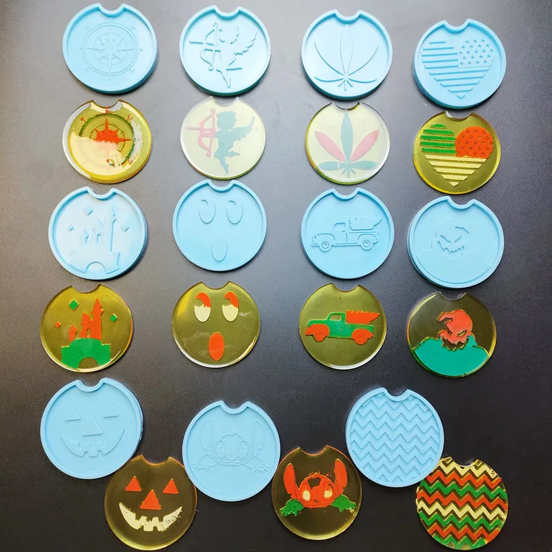 

Американский флаг, горшок, лист, конопля, Леопардовый принт, искусство, сделай сам, силиконовые формы для рукоделия, смола, круглые подставки...