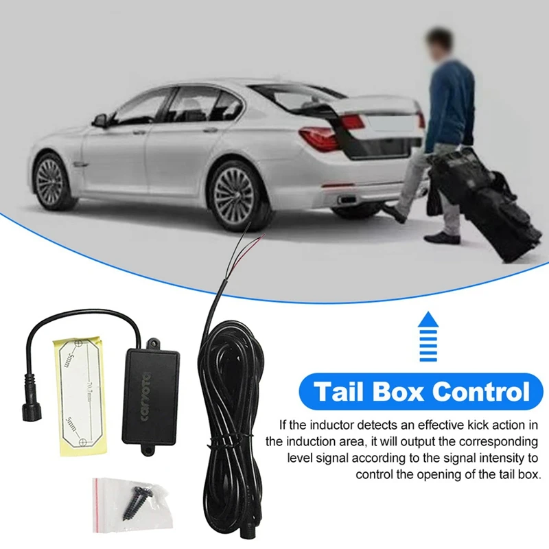 

1 Foot Activated Trunk Boot Kick Sensor For Smart Auto Electric Tail Gate Lift Flaps Open Car Door