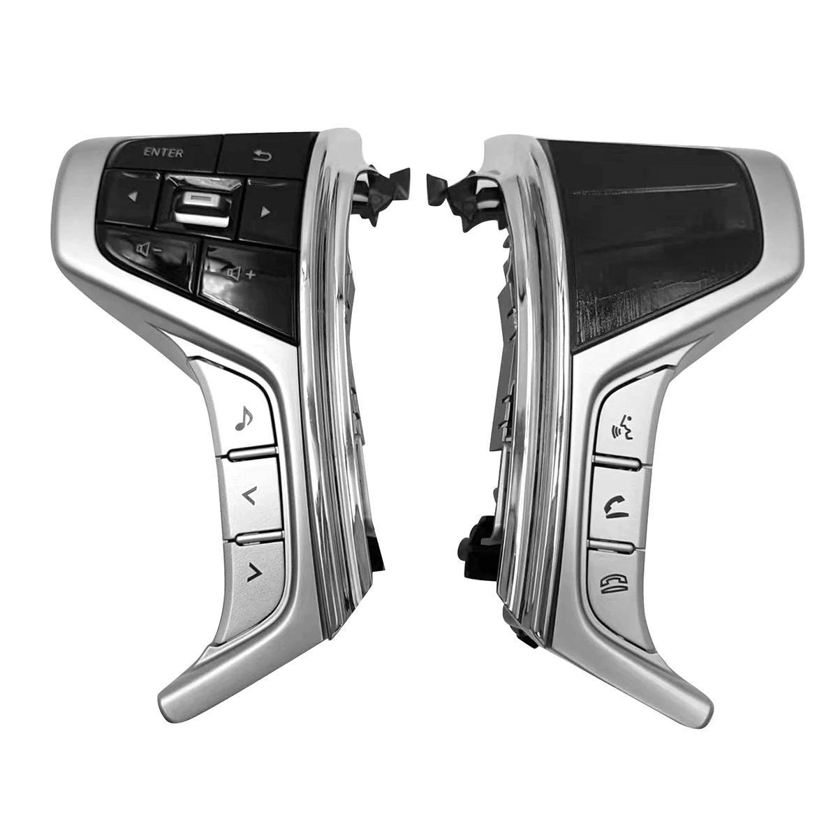 

For Mitsubishi PAJERO SPORT 2015-2022 Outlander Delica L200 Steering Wheel Multimedia Audio Button
