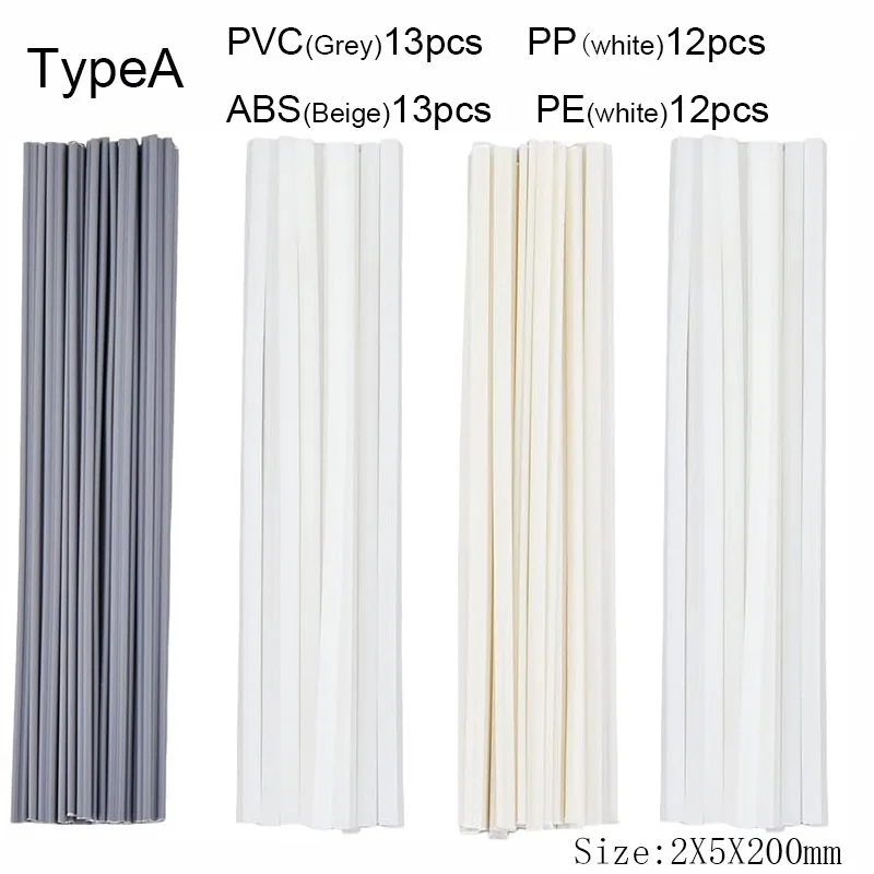 Фото 25/50 шт., пластиковые сварочные прутки ABS/PP/PVC/PE №2