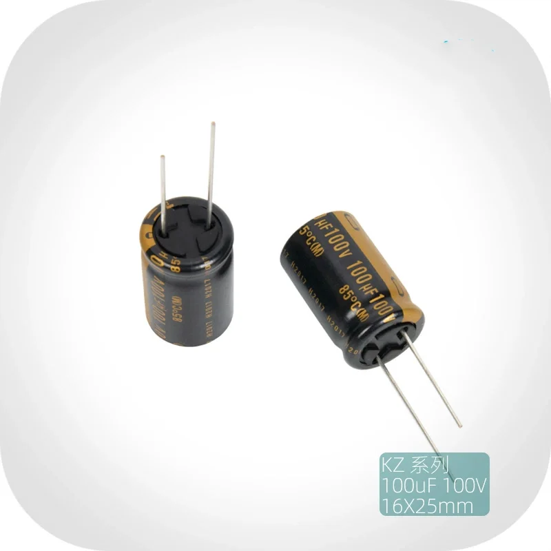 2 шт./10 шт. электролитический конденсатор Nichicon KZ MUSE 100 в мкФ 16x25 мм
