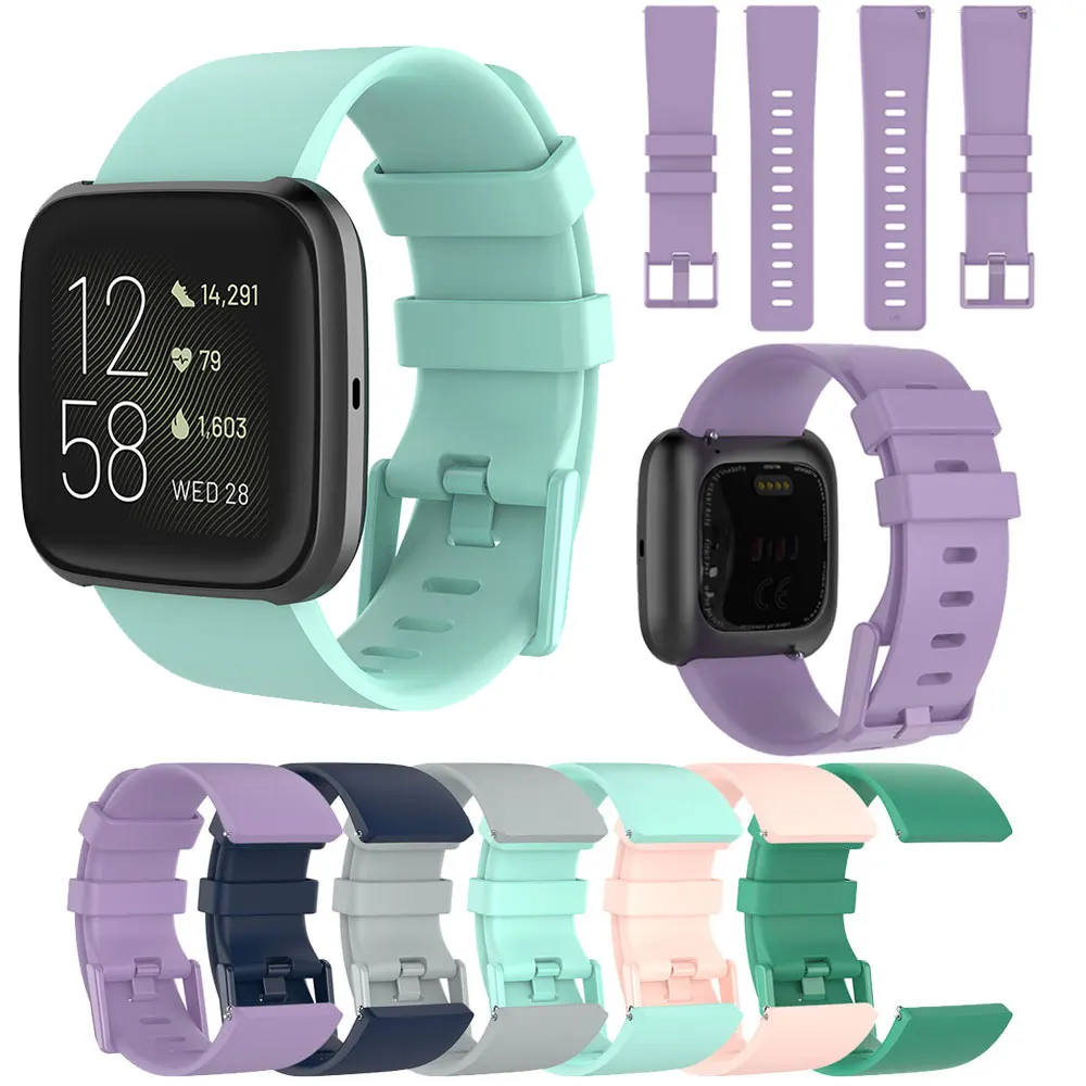 

Ремешок для часов Fitbit Versa Versa2, силиконовый сменный Браслет для умных часов