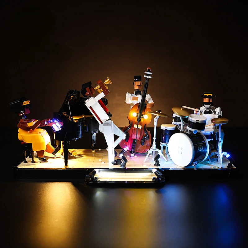 

LED Light Kit for Jazz Quartet Building Blocks 21334 Toys Childrens Gifts Lamp Set DIY Toys No Model