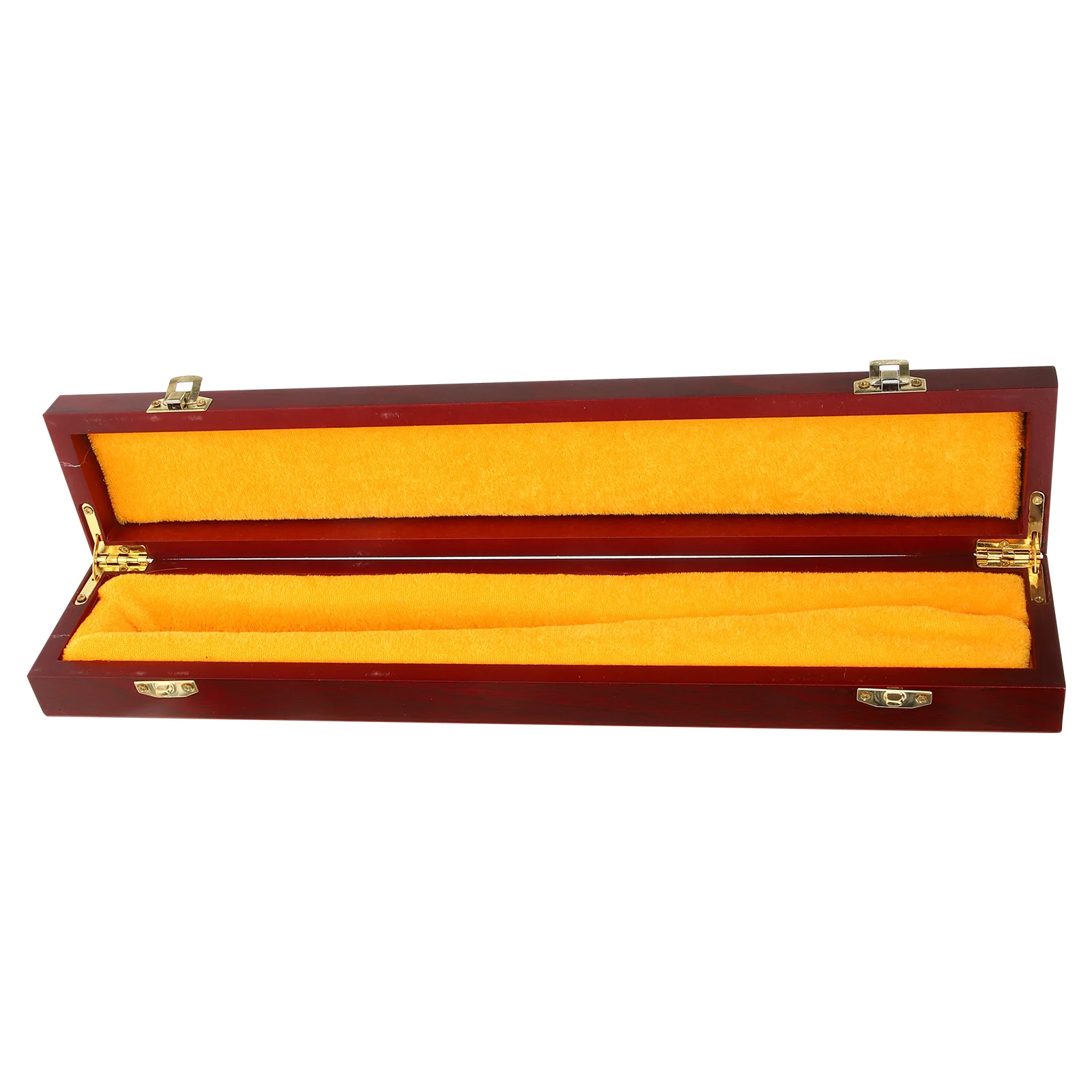 

Box Fan Paper Wood Brush Chinese Gift Folding Painting Wooden Storage Keepsake Case Container Sumi Calligraphy Organizer