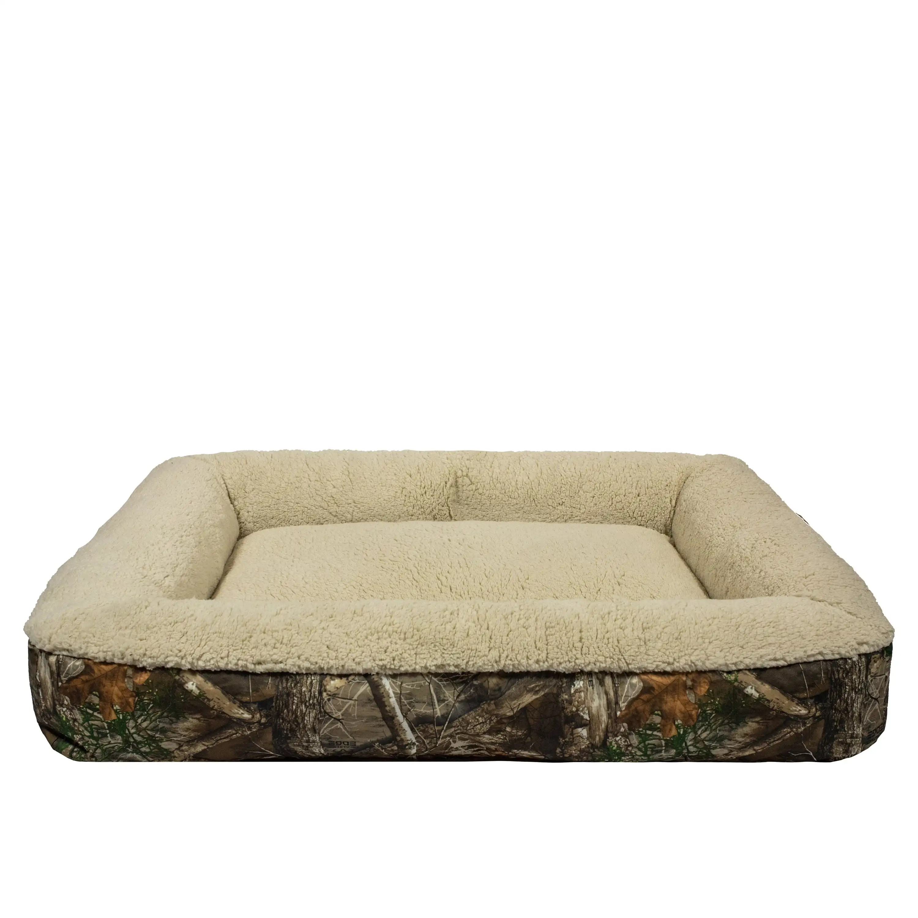 

Edge Camo Bolstered 30" x 40" x 6.5" Pet Bed
