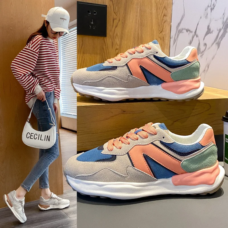 SALUDAS Women's Sneakers Casual Running Shoes 2023 New Fashion Luxury Women Shoes Lightweight Outdoor Walking Shoes