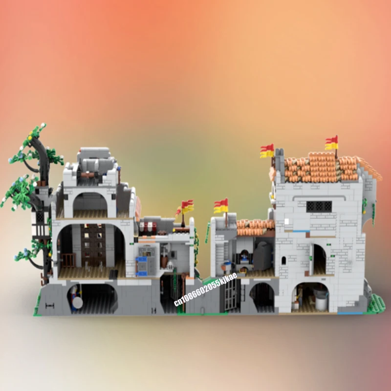 4230 шт. европейская средневековая модель касте льва креативные идеи ретро детская