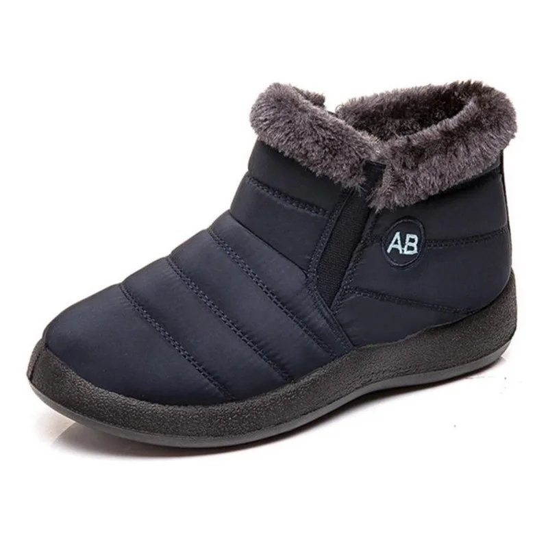 

Snow Boots Women Platform Plush Ladies Shoes Waterproof Women Shoes Plus Size Ankle Boots Punk Fur Botas Mujer Winter Footwear