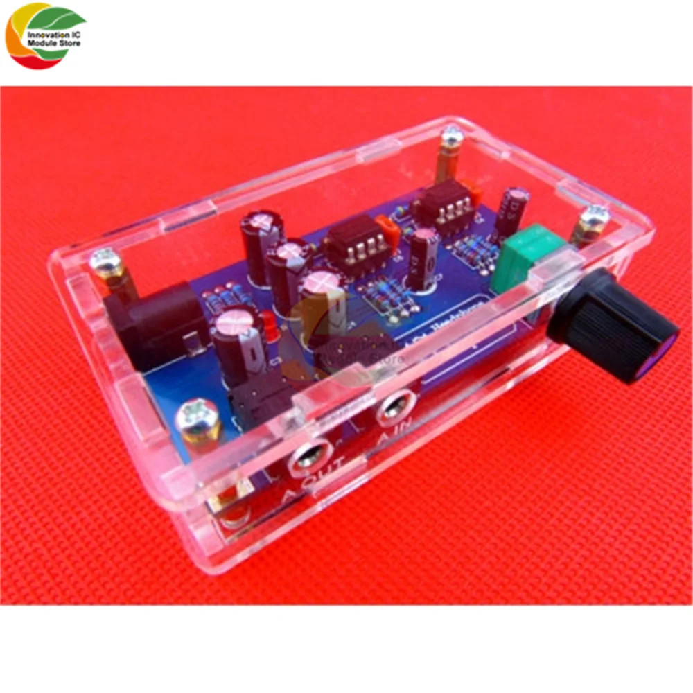 47 Headphone Amplifier Parts Portable Headphone Amplifier Board DIY Spare Parts Kit With Case images - 6