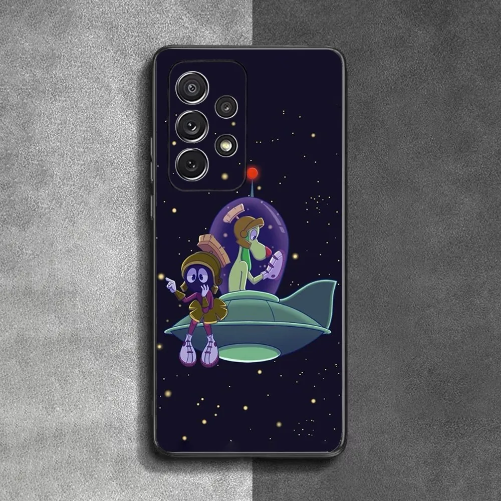 Чехол для телефона M- Marvin The Martian Samsung S24 23 22 30 21 10 9 Ultra Plus Lite FE мягкий силиконовый