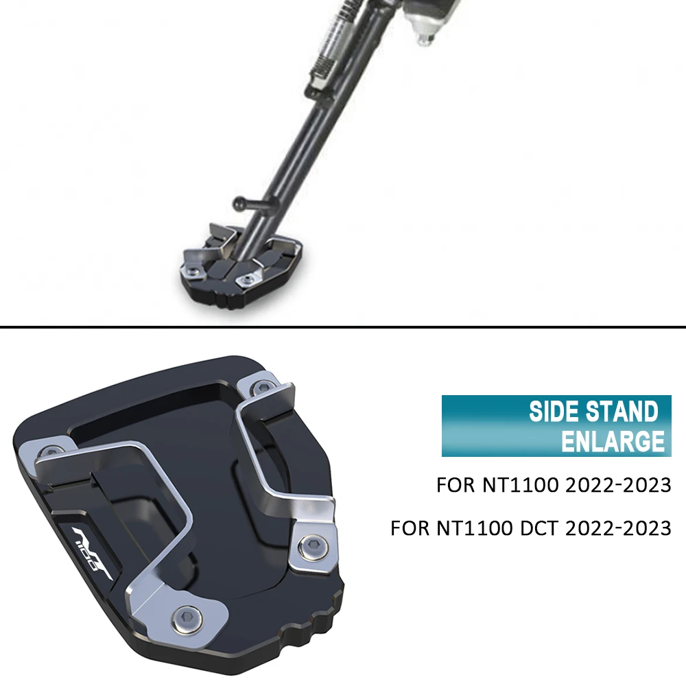 

NT-1100 Motorcycle Side Stand Enlarge Kickstand Extension For Honda NT1100 /DCT 2022 2023 nt1100 DCT nt-1100 nt NT 1100