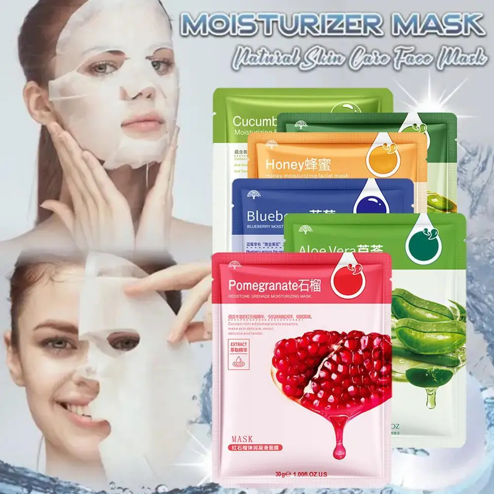 

Skin Care 6 Natural Facial Mask With Korean Style Moisturizing Lifting Oil Reduce Wrinkle And Control And Facial Tightening D5G5