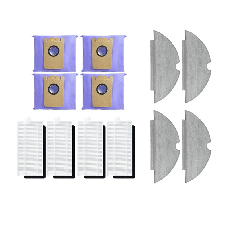 

For Eufy RoboVac L35 Hybrid+ / LR30 Hybrid+ Hepa Filter Mop Cloths Rag Robot Vacuums Replacement Spare Part Accessory