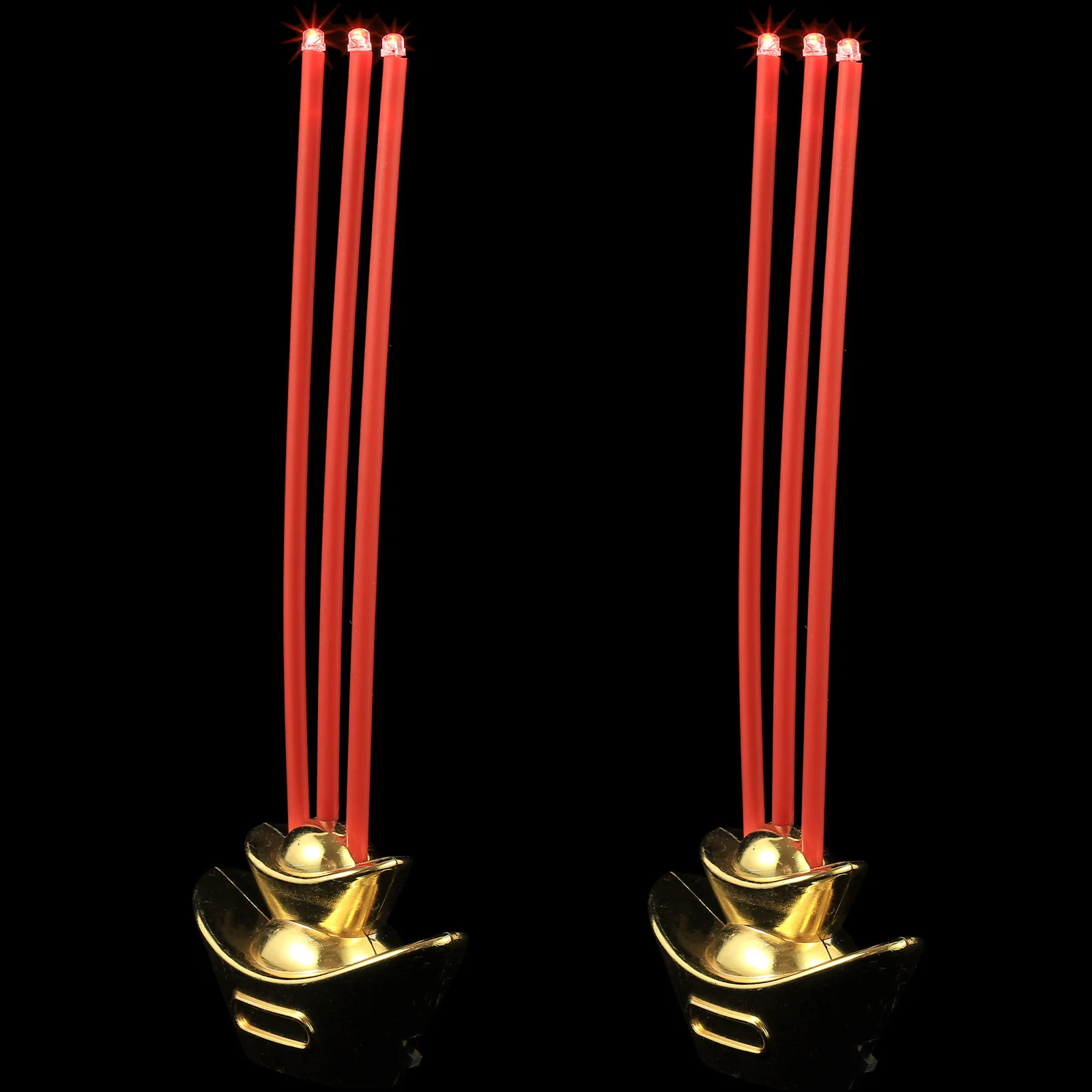 

2pcs Electronic Home Hall Sacrifices Supplies