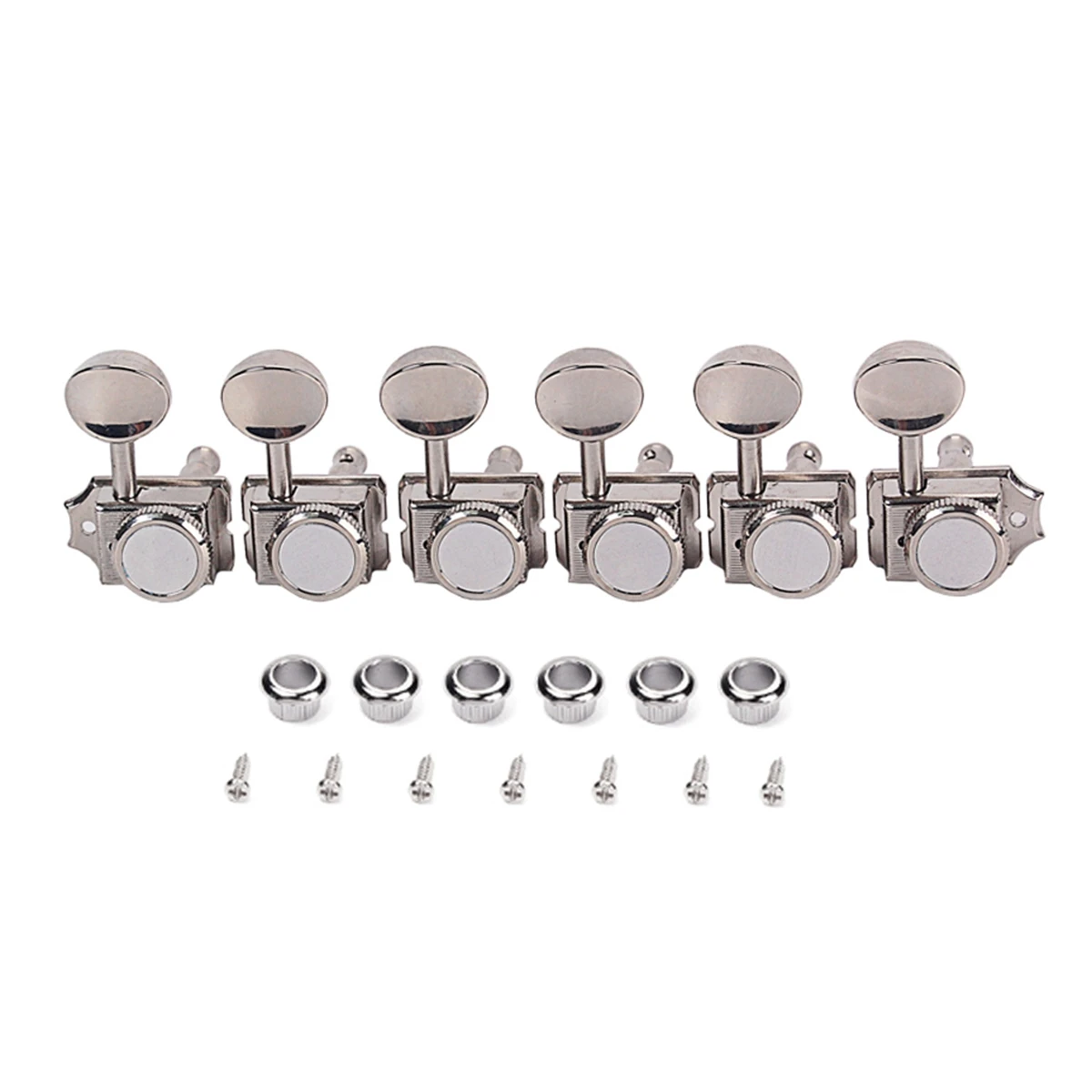 

Vintage Nickel Lock String Tuners Electric Guitar Machine Heads Tuners for ST TL Guitar Tuning Pegs