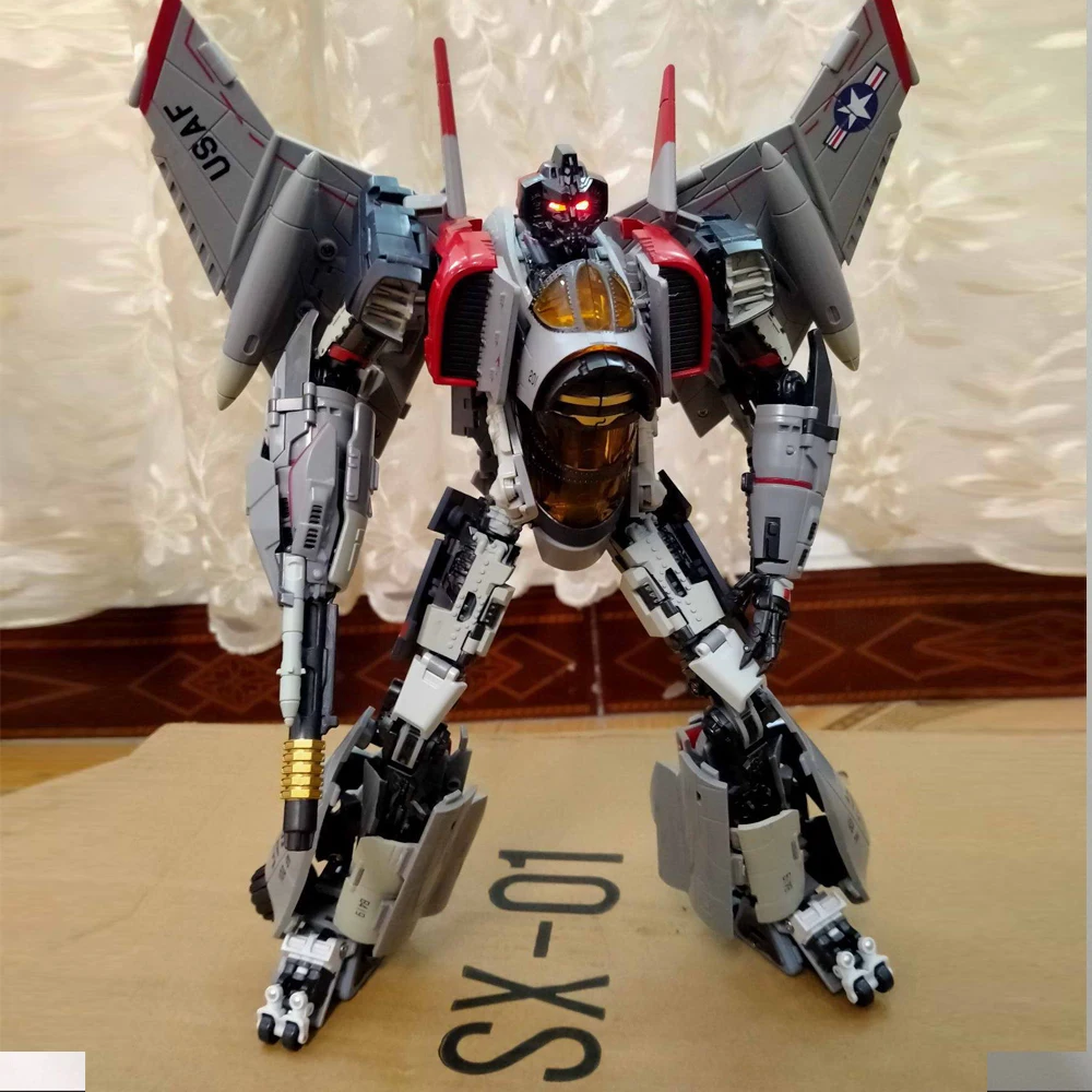 Фото Трансформационные игрушки Thunder Warrior Robot Lightning SX01 Blitzwing Hornet Gaiden Starscream SX-01 №1