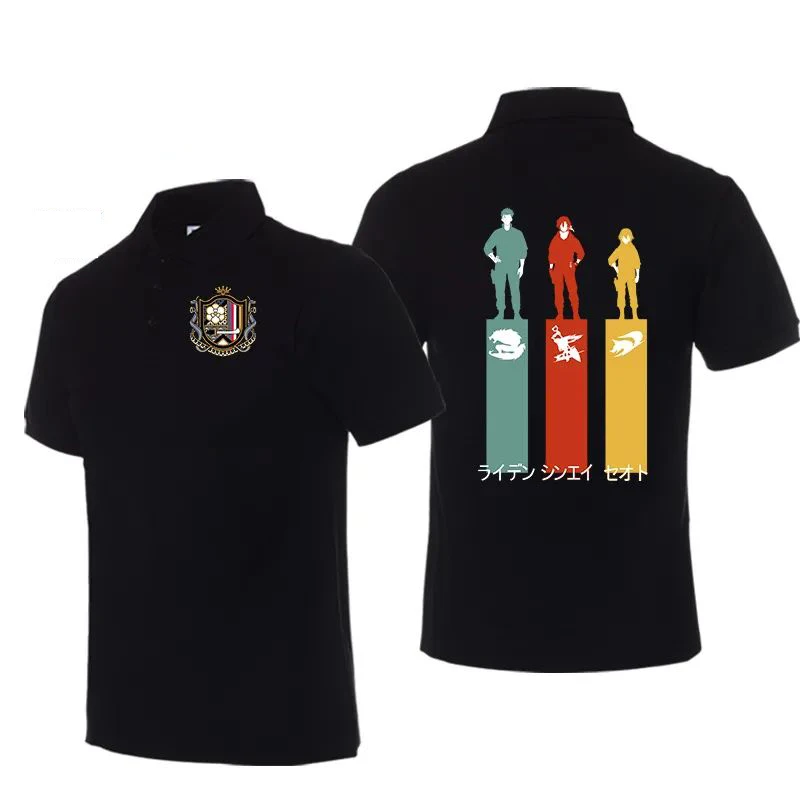 

86 non-existent Printed Business Casual Sports Solid Color Short Sleeve Men's Popular Lapel Cotton Quality Polo Shirt