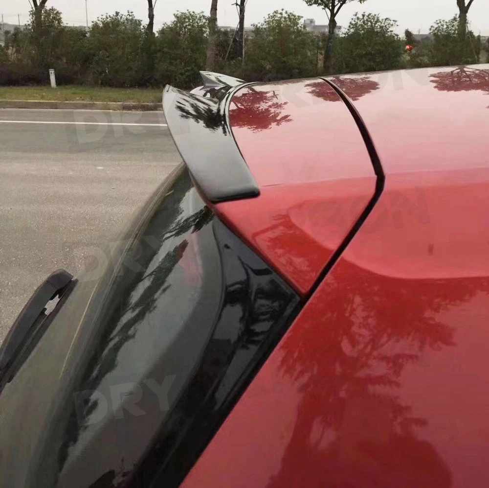 Черный задний спойлер на крышу из АБС-пластика накладка окно крылья для Volkswagen VW