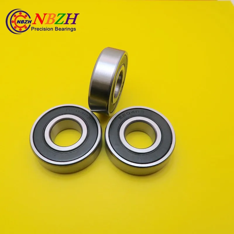 

Free Shipping NBZH Bearing4pcs Double Rubber Sealing Cover Deep Groove Ball Bearing 6204-2RS 20*47*14 Mm