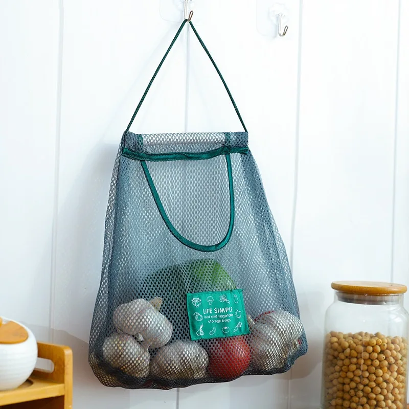 

Protable Bags Reusable Mesh Grocery Bags Net String Shopping Bag – Eco Market Bag - Tote Bag Vegetable For Kitchen Storage Bag