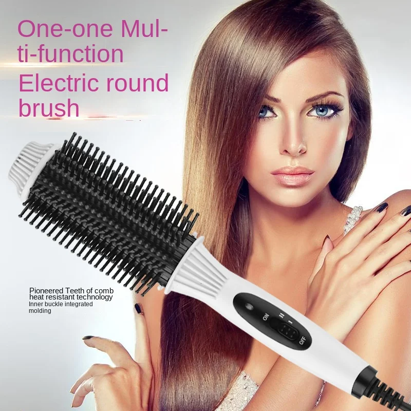 Multifunctional Electric Hair Curler/straightener 2in1 Anti-scald Irons  Straightening Curling Styling Tools