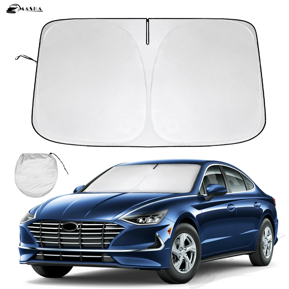 Солнцезащитный козырек на лобовое стекло автомобиля для Hyundai Sonata 2015 -2020 2021 2022 2023