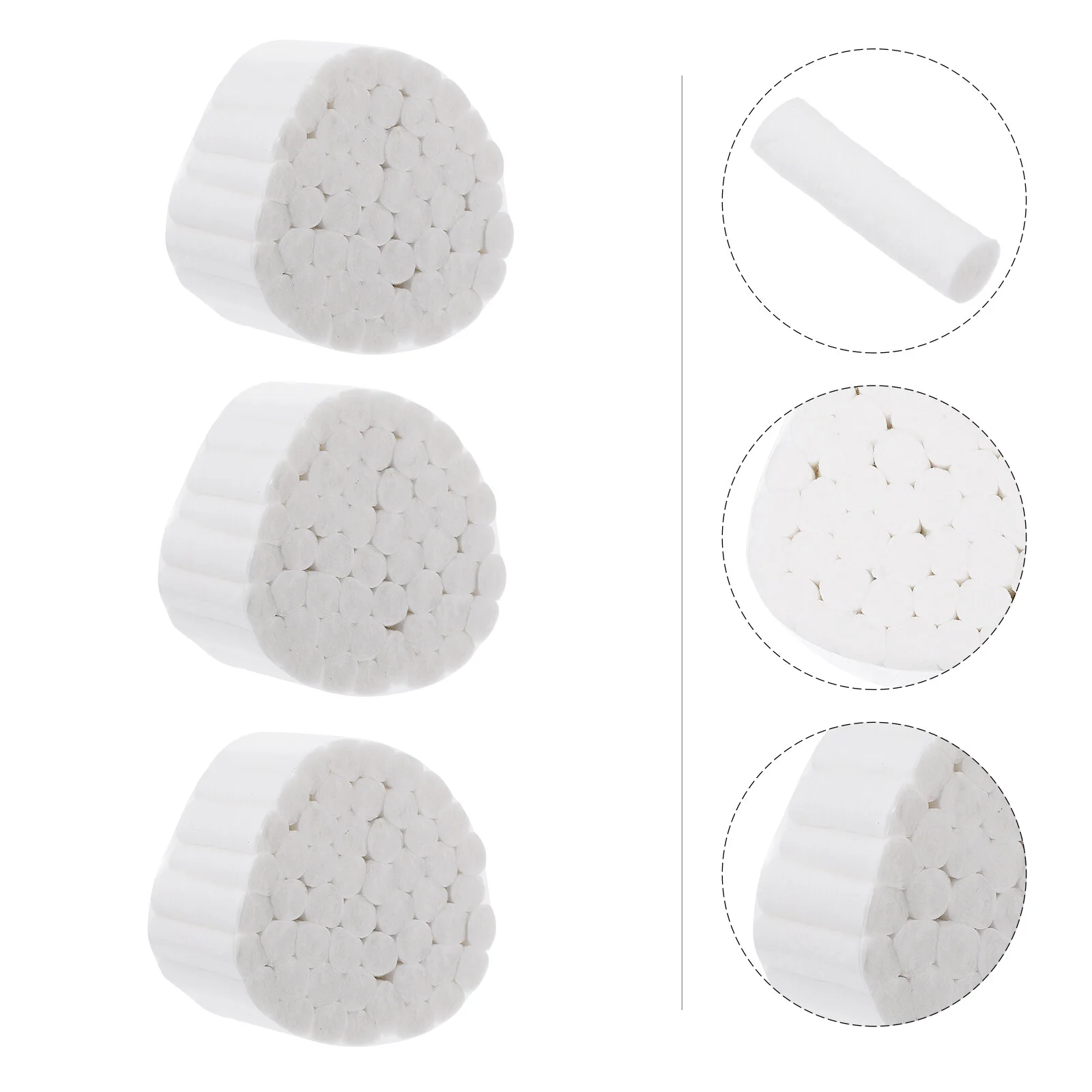 

Рулоны хлопка, 1000 шт., хлопковые прокладки с высоким впитыванием, рулоны хлопка, пробки для носа для детей и взрослых, аксессуары для носа