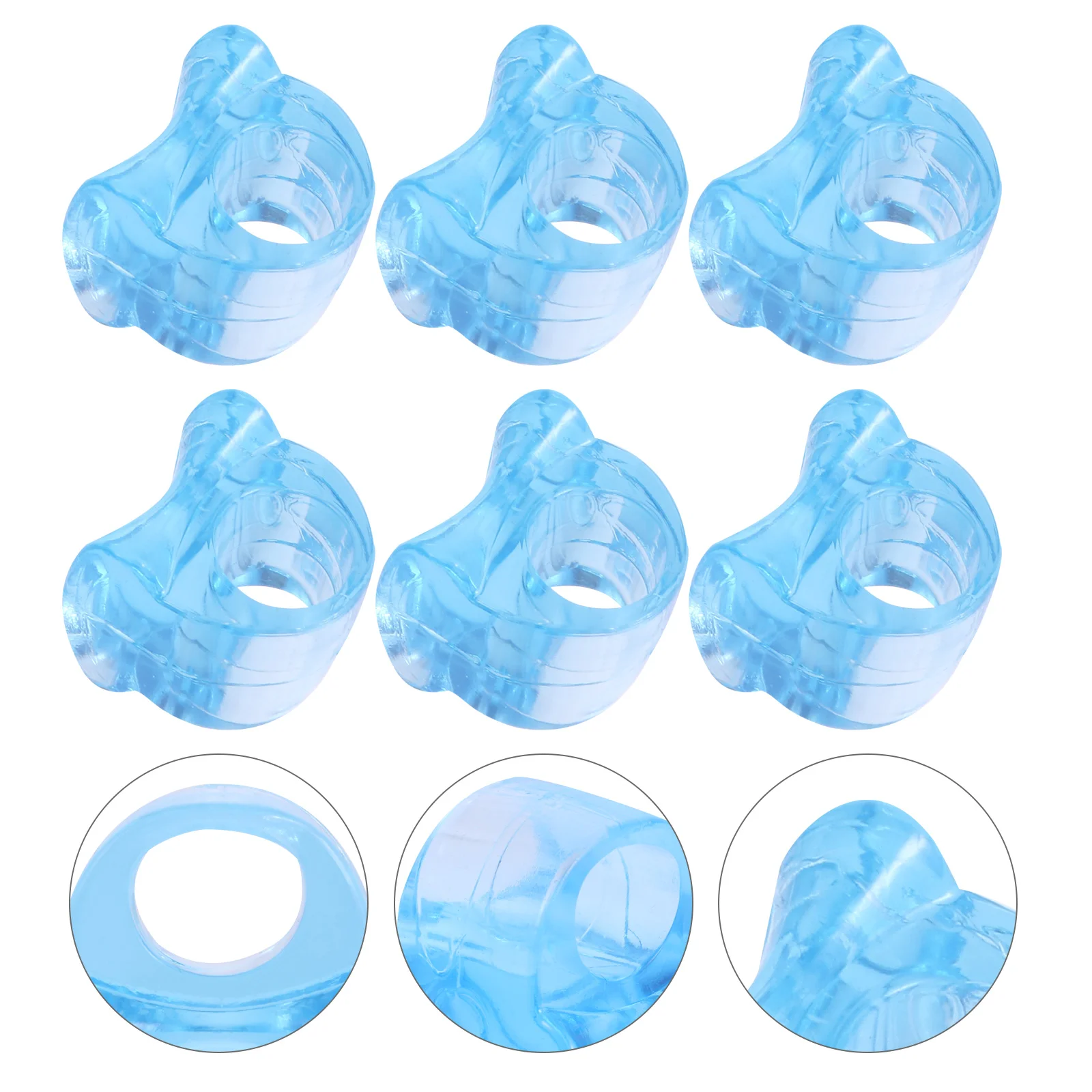 

20pcs Toe Separators Foot Toe Correctors Practical Comfortable Silicone Bunion Correctors