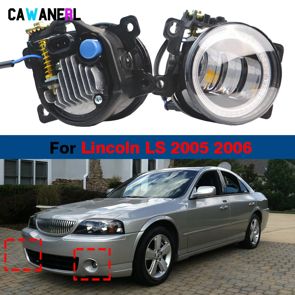 2 шт. автомобильные передние светодиодные противотуманные фары ангельские