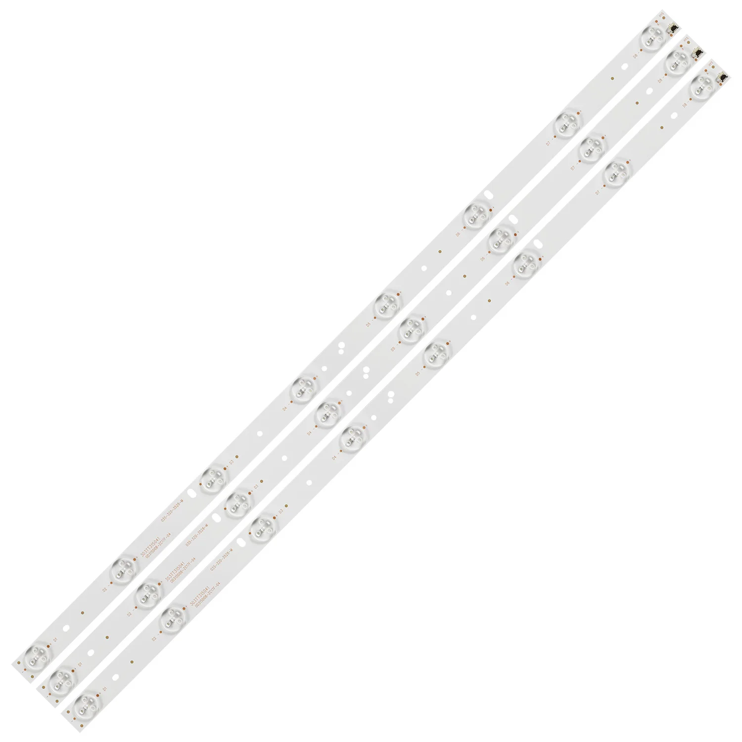 Фото 3 шт./компл. светодиодная лента подсветки для TD SYSTEMS K32DLT1H TVD1801-32 A320ED2TU3 LC320TU3A TQL32R4PR005 0D315D08-ZC17F-04 303TT315041 №2