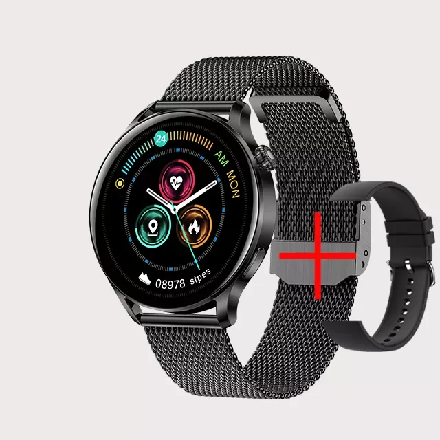 

smartwatch Women 1.28” Full Screen Full Touch Bluetooth Call Smart Watch Men Women IP67 Waterproof Fitness Watches